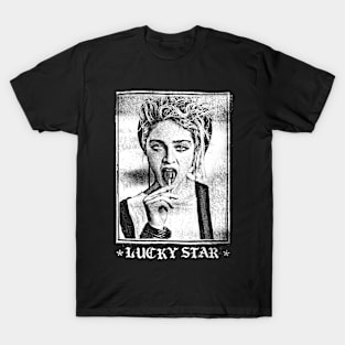 Lucky Star // 80s Vintage Style Original Design // T-Shirt